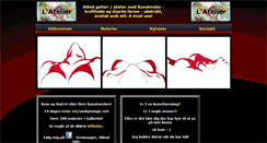 Desktop Screenshot of kunstmaler.dk
